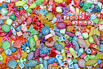 Image showing Colorful Beads