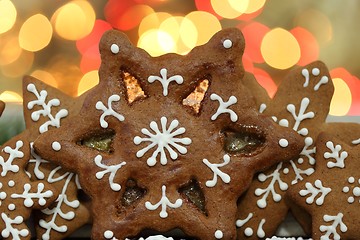 Image showing Gingerbread cookies