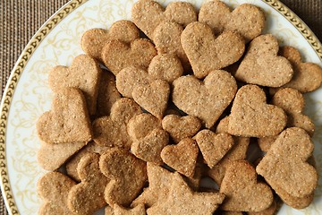 Image showing Biscuits with almonds.