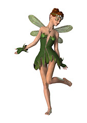 Image showing Spring Fairy on White