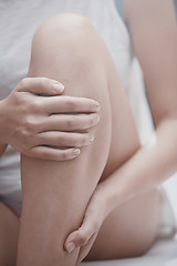 Image showing Leg massage