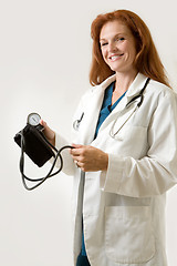 Image showing Attractive woman doctor