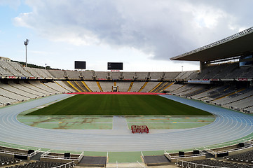Image showing Barcelona Olympic Stadium