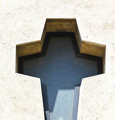 Image showing samarate cross church varese italy  