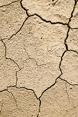 Image showing brown dry sand in sahara   africa erosion and abstract