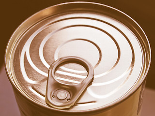 Image showing  Tin Can vintage