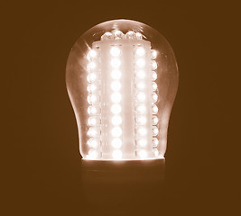 Image showing  LED Light Bulb vintage