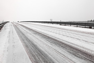 Image showing Snowy Highway