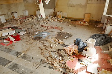 Image showing Debris pile