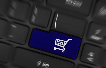 Image showing E-commerce and online shopping concept