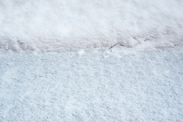 Image showing snow background texture