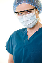 Image showing Female surgeon