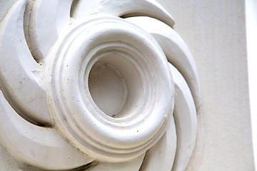 Image showing thailand  bangkok   palaces  temple   abstract    in spiral angl