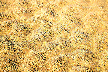 Image showing brown dry    desert  