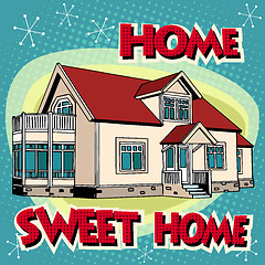 Image showing Sweet home cottage