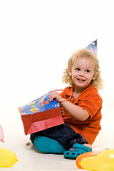 Image showing Birthday party