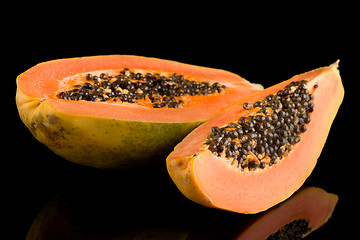 Image showing Fresh and tasty papaya