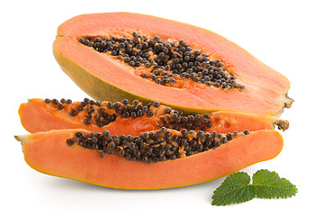 Image showing Fresh and tasty papaya