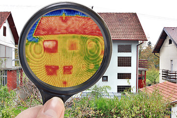 Image showing Magnifying Glass Infrared