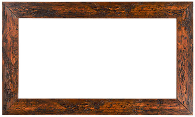 Image showing Wooden Picture Frame Cutout