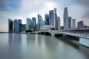 Image showing Jubilee Bridge Singapore