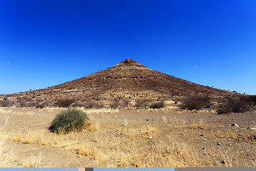 Image showing fantastic Namibia desert landscape