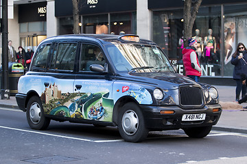 Image showing UK Cab