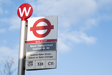 Image showing West Hamspstead Station
