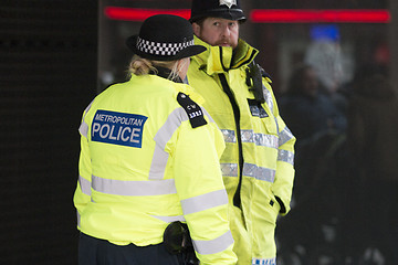 Image showing Metropolitian Police