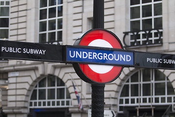 Image showing Underground