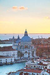 Image showing Aerial view of Venice, Italy