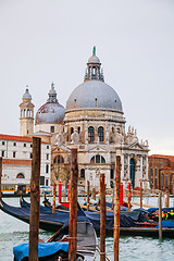 Image showing Basilica Di Santa Maria della Salute in Venice