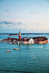 Image showing Aerial view of Venice, Italy