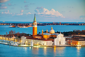 Image showing Basilica Di San Giorgio Maggiore in Venice