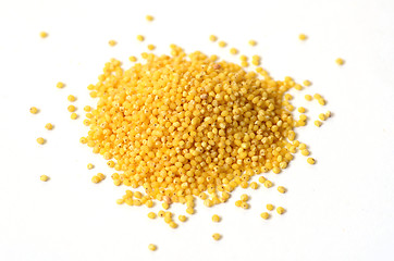 Image showing raw yellow millet