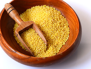 Image showing raw yellow millet