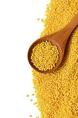 Image showing raw yellow millet