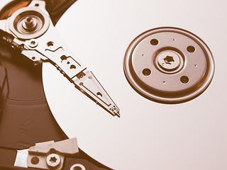 Image showing  Hard disk vintage