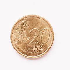 Image showing  20 cent coin vintage