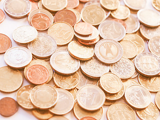 Image showing  Euro coin vintage