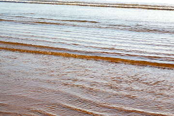 Image showing abstract in morocco  sea africa ocean wave and   red