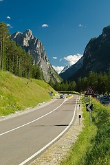 Image showing Mountain Road