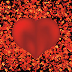 Image showing Red Heart Symbol