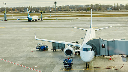 Image showing Boryspil, Ukraine. Aircraft ground handling.