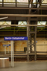 Image showing Berlin East railway station