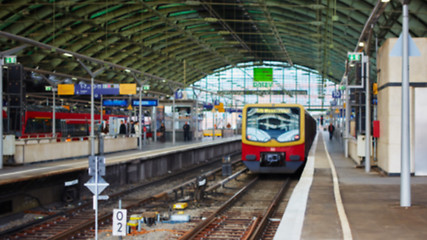 Image showing Berlin East railway station