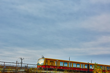 Image showing Railway and Trains