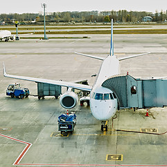 Image showing Boryspil, Ukraine. Aircraft ground handling.