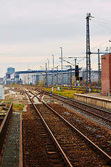 Image showing Railway and Trains