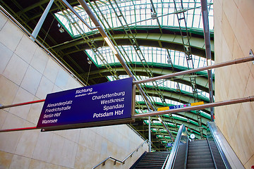 Image showing Berlin East railway station